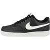 Nike Court Vision Low Next Nature, Scarpe con Lacci Uomo, Black/White/Black, 40.5 EU