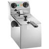 AMITEK Friggitrice elettrica - Capacità lt 3 - cm 24.5 x 43 x 31 h