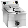 AMITEK Friggitrice elettrica - Capacità lt 10 - cm 30 x 48 x 35h