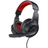 Trust Cuffie Trust GXT307 Ravu da gioco a padiglione con microfono 3.5mm Nero/Rosso [24785]