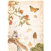 Carta di riso Woodland farfalla Stamperia