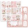 Carta Scrap Roseland tags Stamperia
