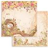 Carta Scrap Woodland riccio Stamperia
