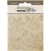 Decorative Chips Woodland funghi e foglie