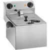 AMITEK Friggitrice elettrica - Capacità litri 6 - cm 34 x 43 x 31 h