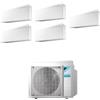 Daikin FTXJ20AW FTXJ25AW FTXJ25AW FTXJ35AW FTXJ35AW 5MXM90A Climatizzatore Penta Split Parete Emura3 White/Bianco 7+9+9+12+12 WIFI