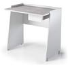 Generico SCRIVANIA CON CASSETTO CM.90X60X80H BIANCO/CEMENTO