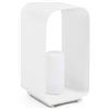 Bizzotto LAMPADA LED CON PORTA RIDLEY CON TELECOMANDO BIANCA
