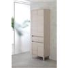 Generico COLONNA DOPPIA P/ASCIUGAMANI CM.60 ROVERE CHIARO