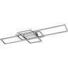 Trio Plafoniera Irvine a LED Acciaio Satinato 60 Watt 105 cm