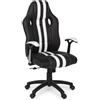 Bizzotto Poltrona Ufficio con Braccioli Spider colore Bianco