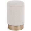 Bizzotto POUF CONTENITORE ZOYA PICC. GRIGIO