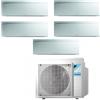 Daikin FTXJ20AS FTXJ20AS FTXJ25AS FTXJ25AS FTXJ50AS 5MXM90A Climatizzatore Penta Split Emura3 Silver BTU 7+7+9+9+18 R-32 WIFI