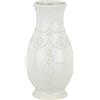 Lenox French Perle - Vaso scanalato, 20,3 cm, 1 Pezzo