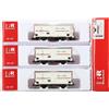 RIVAROSSI HR6561 Set 3 carri Hgb con cassa a doghe in legno, uno con garitta.