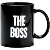 PIU' FORTY MUG NERA THE BOSS Tazza