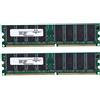BRIUERG 2X 2.6V DDR 400MHz 1GB Memoria 184Pins PC3200 Desktop per RAM CPU GPU APU Non-ECC CL3 DIMM
