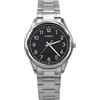 Casio MTP-V005D-1B4 Men's Standard Stainless Steel Numbers Black Dial Analog Watch