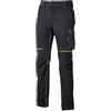 UPOWER pantaloni lunghi WORLD FU189BC nero - taglia XL