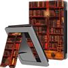FINTIE Custodia per 6'' Kobo Clara Colour (2024) / Kobo Clara BW (2024) / 2E (2022) eReader - Stand Cover Protettiva Case con Card Slot e Hand Strap, Auto Sveglia/Sonno, Biblioteca