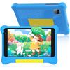 Freeski Tablet Bambini-7 Pollice Android 12 Tablet per Bambini, HD Display, 2GB+32GB, Quad Core, Controllo Genitori, Kidoz Preinstallato, WiFi, Bluetooth, Custodia a Prova di Bambino (blue)