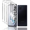 Kziwii 3 Pezzi Pellicola Vetro Temperato per Samsung Galaxy Note 10 Lite, Pellicola Protettiva Protezione Schermo Ultra Trasparente, Anti Graffio, Anti-Impronte, Senza Bolle, Durezza 9H