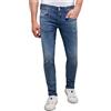 Replay Jeans da Uomo Anbass Slim-Fit Hyperflex Bio con Elasticità, Blu (Medium Blue 009), 27W / 32L