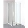 Grandform/Kinedo GL6 Box Doccia Porta Pieghevole+Lato Fisso 70x90 - Scelta Misura Porta : Porta Pieghevole 70 Lato Fisso 90