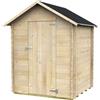 DecHome Casetta da Giardino in Legno Marcella 146x130x185 cm - 62316