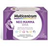 Multicentrum Neo Mamma DHA Integratore Multivitaminico Vitamina B C D3 Acido folico 30 Compresse + 30 Capsule Molli