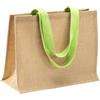 Shopper in juta con manici colorati personalizzata Ravello personalizzate o neutre