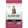 Schesir Adult, Alimento Secco Completo per Gatti Adulti, con Prosciutto, Vitamine Aggiunte, Senza Conservanti e Coloranti, 1,5 kg