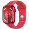 Apple Watch Series 9 Gps Cassa 45M In Alluminio Cinturino Sport Band Rosso M/L