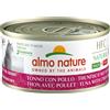 Almo Nature HFC Natural Made in Italy 6 x 70 g Alimento umido per gatti - Tonno e Pollo - NOVITÀ