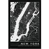 Grupo Erik: Poster New York City Map | Poster da parete New York City, 61x91,5cm, carta lucida | Poster da muro, incorniciabile, decorazione casa | Poster camera da letto,poster nyc,poster usa