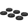 Union bindings antiscivolo - metal stomp pad (6pcs) black