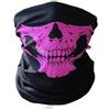 Snowboardmania scaldacollo skull nero-rosa