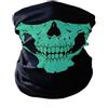 Snowboardmania scaldacollo skull nero-verde