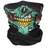Snowboardmania scaldacollo skull nero-verde multi