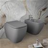 Sanitari sospesi Rimless Metropolitan in ceramica Vaso+bidet+Coprivaso Soft  Close by Rak - Cerama Shop Online di igienico-sanitari ed accessori per il  bagno