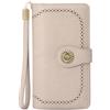 TEUEN Portafoglio Donna Grande in Pelle PU, Bloccaggio RFID Portafoglio Donna Cerniera Lunga Elegante con Portacarte, per Telefono, Libro Degli Assegni, con Cerniera Tanti Scomparti e Portamonete