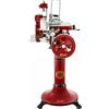 Berkel Tribute Rosso - Affettatrice a volano con piedistallo - Lama in acciaio al cromo da 300 mm