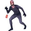 Morphsuits Costume Sorriso Inquietante Bambino, Tuta Halloween Bambino, L