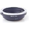 WANSUPYIN 2023 Supporto adattatore per fotocamera M645-EOS in alluminio per Mamiya per accessorio di ricambio Canon