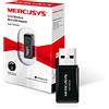 MERCUSYS Dongle Wi-Fi, N300, adattatore wireless mini USB Wi-Fi per PC/desktop/laptop, supporta Windows 10/8.1/8/7/XP (MW300UM)