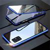CHILZO Custodia in vetro double face per Samsung S21 FE S10 S9 S8 Plus S20 Ultra Note 20 10 9 8 A52 A31 A51 A71 A50 Cover in vetro double face, blu, per Samsung Note 10 Plus