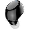 SANWOOD Auricolari wireless Bluetooth, 1 pezzo, X6, vivavoce vocale, stereo, compatibile con Bluetooth, auricolari 5.0 per sport, colore nero