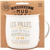 MUG NOMADE - Tazza da tè e caffè personalizzata da ragazza - regalo per uomo e donna