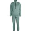 MJGkhiy Tuta Donna Completa Offerta Curvy Fitness Tracksuit Tuta Cotone Completo Palestra Tuta Pantaloni Jogging Invernale Cotone Jogging Curvy Tracksuit Tute Sportive da Passeggio