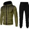 MJGkhiy Tute Uomo Complete Offerte Leggero Tute da Ginnastica Abbigliamento Sportivo Tracksuit Completini Pullover + Trousers Running Felpa E Pantalone Set Tuta da Jogging Sweatshirt Tute